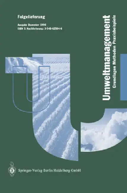 Cover of Betriebliches Umweltmanagement