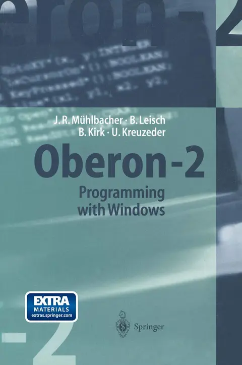 Cover of Oberon-2 Programming with Windows