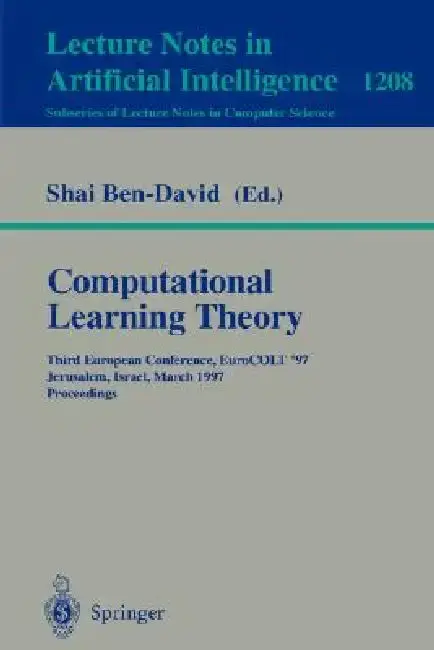 Cover of Computational Learning Theory