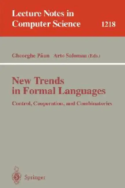 Cover of New Trends in Formal Languages