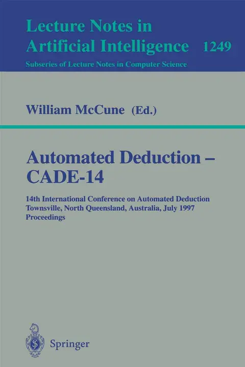 Cover of Automated Deduction - CADE-14