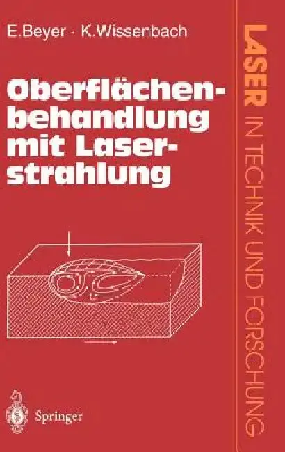 Cover of Oberflächenbehandlung Mit Laserstrahlung