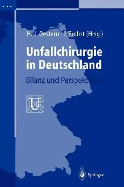 Cover of Unfallchirurgie in Deutschland