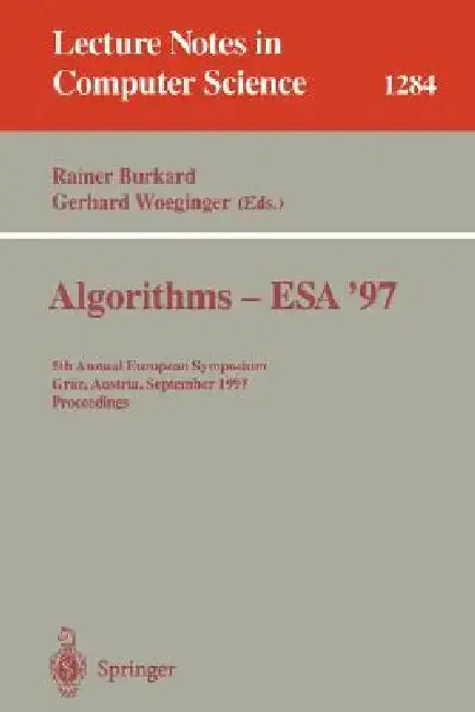 Cover of Algorithms - ESA '97