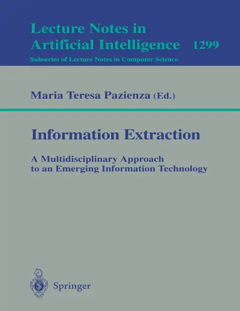 Cover of Information Extraction