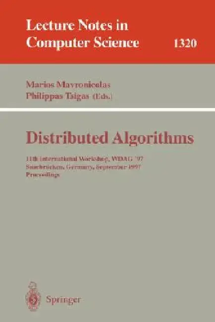 Cover of Distributed Algorithms