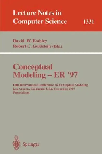 Cover of Conceptual Modeling - Er '97