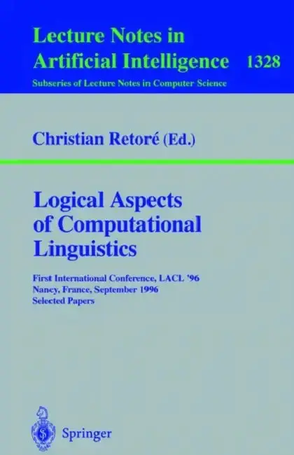 Cover of Logical Aspects of Computational Linguistics