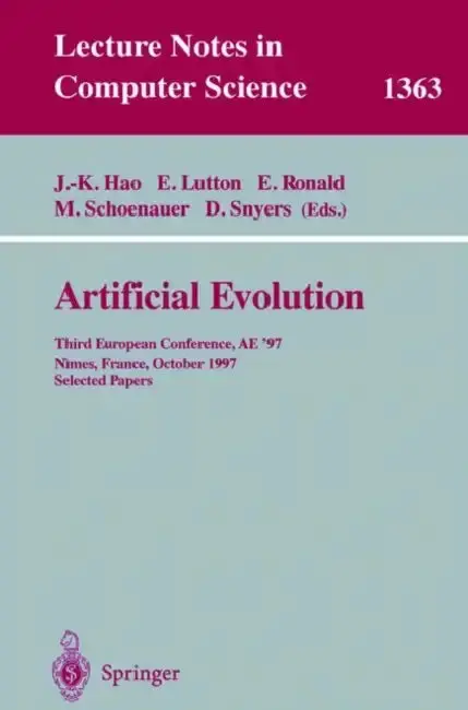 Cover of Artificial Evolution