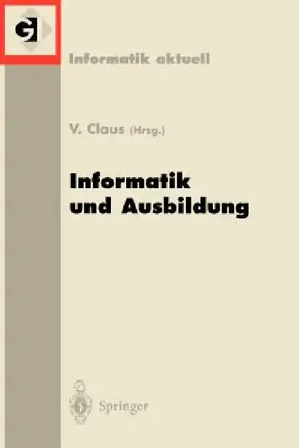 Cover of Informatik Und Ausbildung
