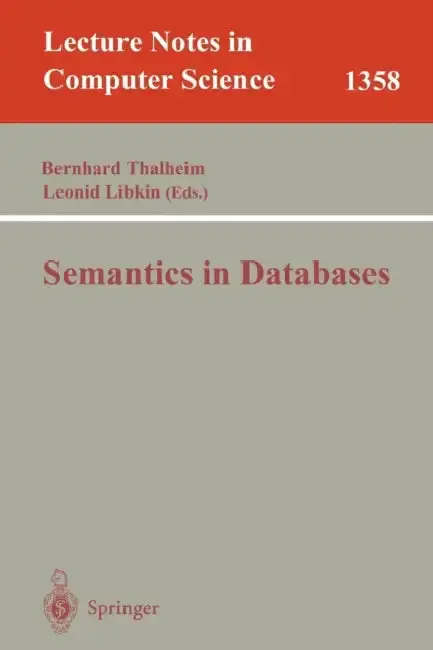 Cover of Semantics in Databases