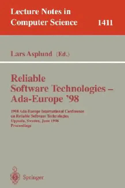 Cover of Reliable Software Technologies - Ada-Europe '98