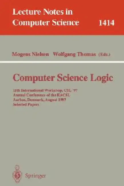 Cover of Computer Science Logic