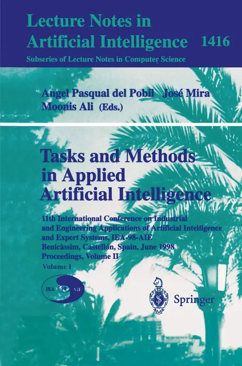 Cover of Tasks and Methods in Applied Artificial Intelligence