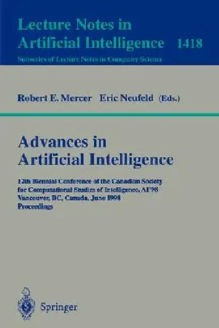 Cover of Advances in Artificial Intelligence