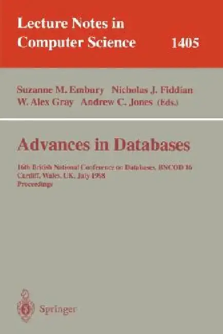 Cover of Advances in Databases