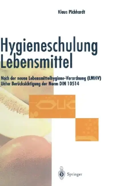 Cover of Hygieneschulung Lebensmittel
