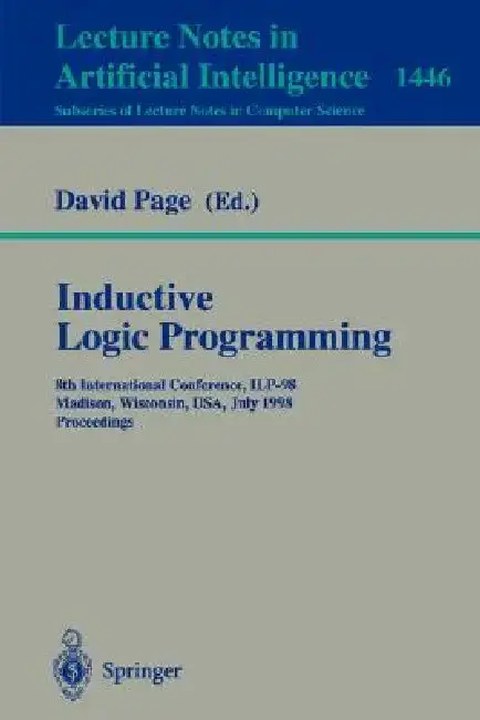 Cover of Inductive Logic Programming