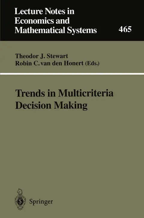 Cover of Trends in Multicriteria Decision Making