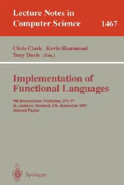 Cover of Implementation of Functional Languages