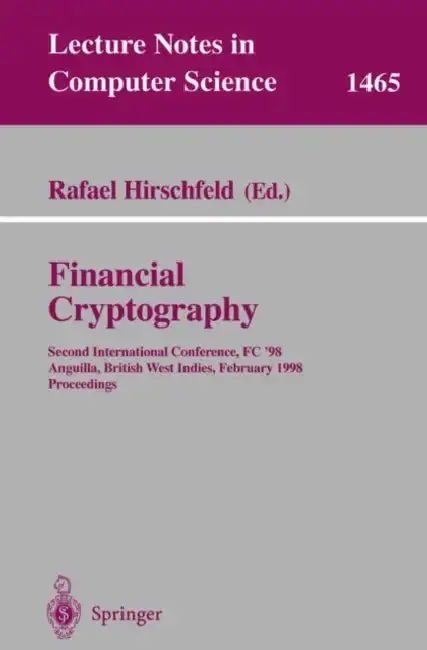 Cover of Financial Cryptography