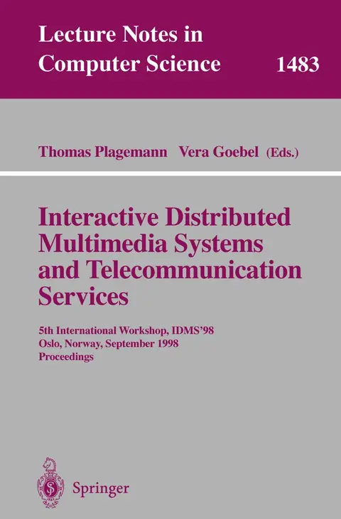 Cover of Interactive Distributed Multimedia Systems and Telecommunication Services