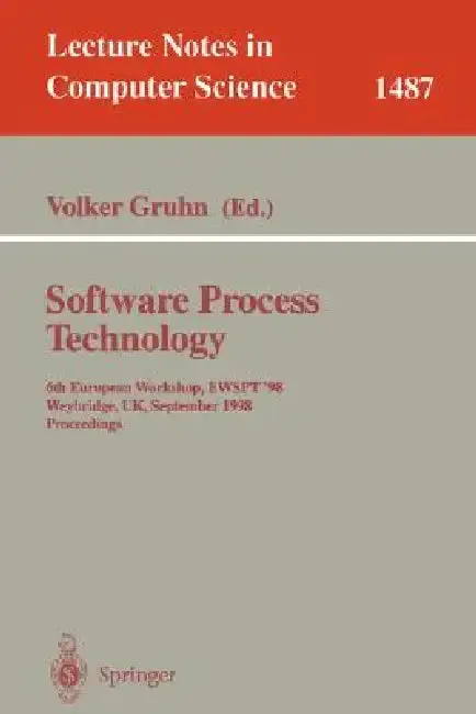 Cover of Software Process Technology