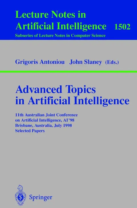 Cover of Advanced Topics in Artificial Intelligence