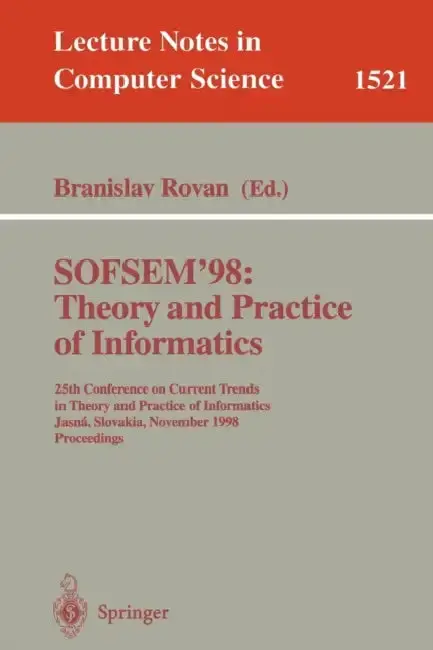 Cover of Sofsem '98