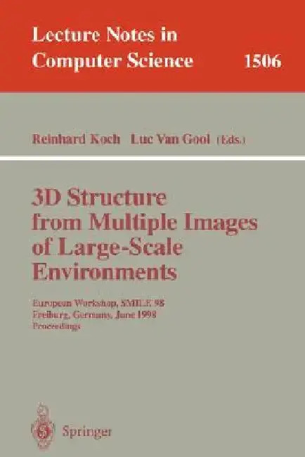 Cover of 3D Structure from Multiple Images of Large-Scale Environments