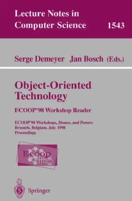 Cover of Object-Oriented Technology. Ecoop '98 Workshop Reader