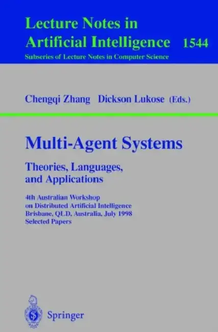 Cover of Multi-Agent Systems. Theories, Languages and Applications