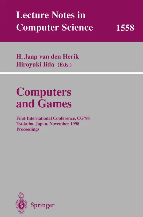 Cover of Computers and Games