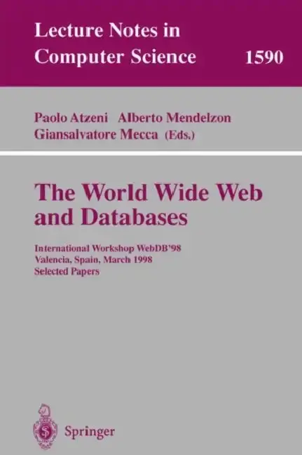 Cover of The World Wide Web and Databases