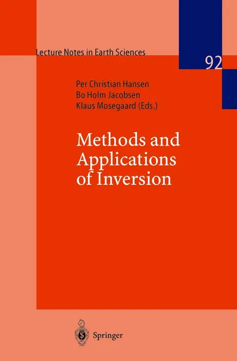 Cover of Methods and Applications of Inversion