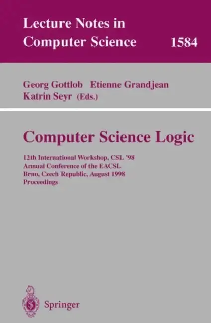 Cover of Computer Science Logic