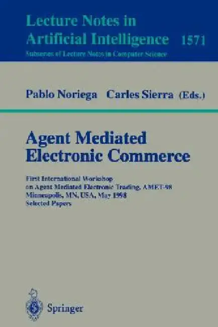 Cover of Agent Mediated Electronic Commerce
