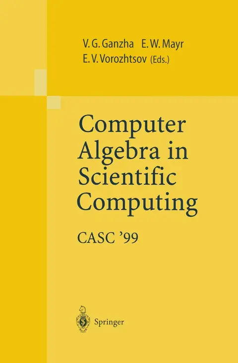 Cover of Computer Algebra in Scientific Computing