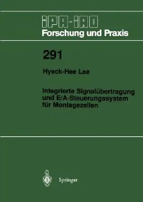 Cover of Integrierte Signalübertragung Und E/A-Steuerungssystem Für Montagezellen