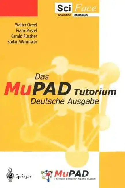 Cover of Das Mupad Tutorium