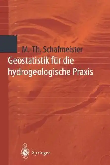 Cover of Geostatistik Für Die Hydrogeologische PRAXIS