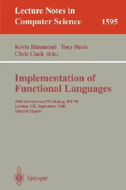 Cover of Implementation of Functional Languages