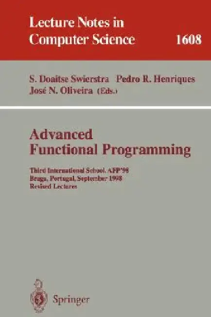 Cover of Advanced Functional Programming