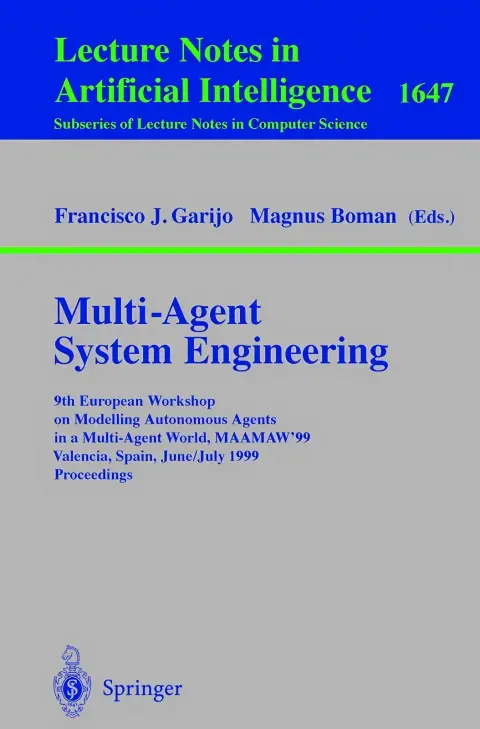 Cover of Multi-Agent System Engineering