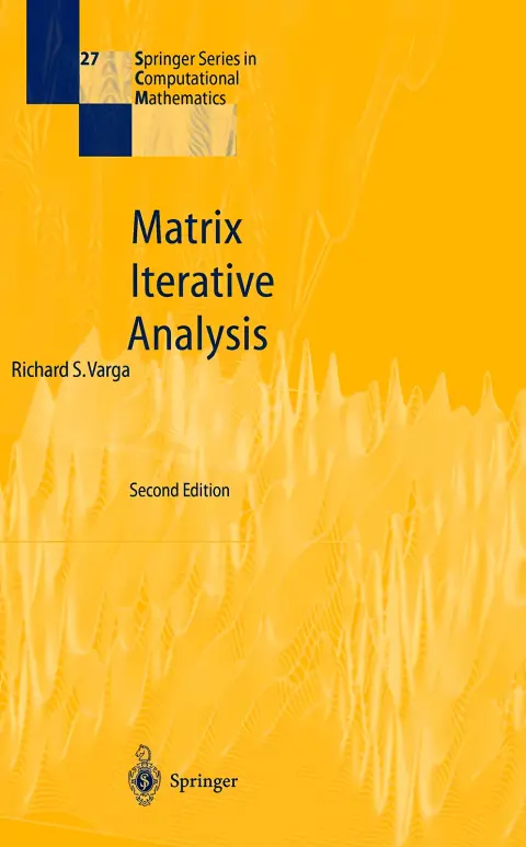 Cover of Matrix Iterative Analysis