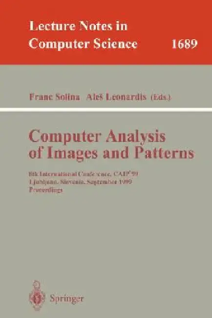 Cover of Computer Analysis of Images and Patterns