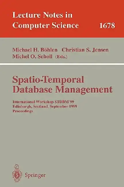 Cover of Spatio-Temporal Database Management