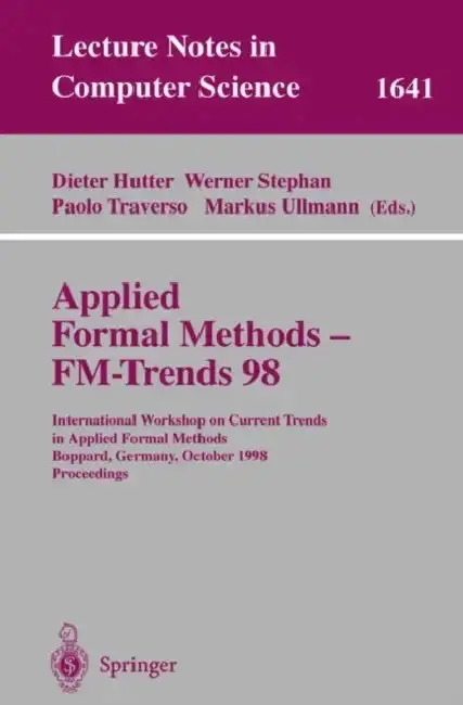 Cover of Applied Formal Methods - Fm-Trends 98