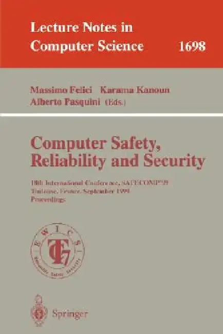 Cover of Computer Safety, Reliability and Security