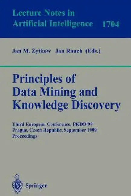 Cover of Principles of Data Mining and Knowledge Discovery